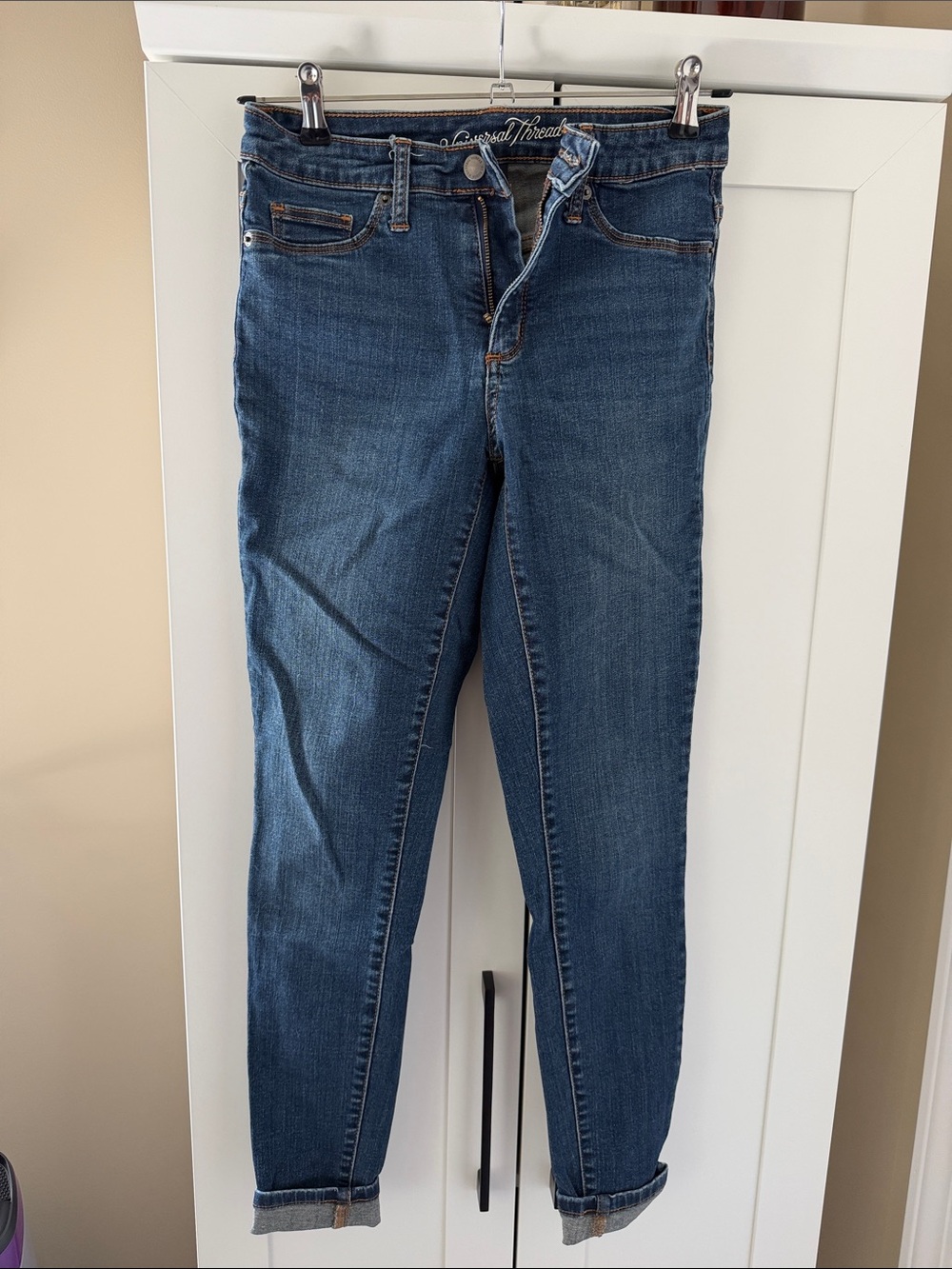 Universal Thread Dark Blue Skinny Jeans